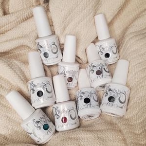 Bundle of 9 Gelish UV/LED polish